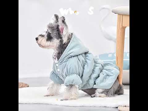 Warm Winter Outfit Coat Hoodie for Dogs and Cats
